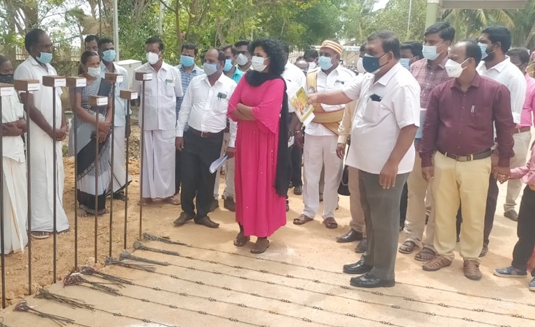 புதுக்கோட்டை மாவட்டம், கந்தர்வக்கோட்டையில் ஜமாபந்தி:  மாவட்ட ஆட்சியர் ஆய்வு 