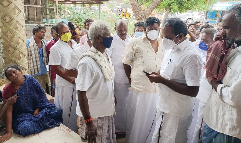  காணாமல் போன புதுக்கோட்டை மாவட்ட மீனவரை மீட்பதற்கான தேவையான நடவடிக்கைகள் மேற்கொள்ளப்படுகிறது:  அமைச்சர் சிவ.வீ.மெய்யநாதன்தகவல்